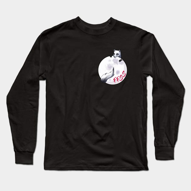 Goth Logo Front Long Sleeve T-Shirt by For Fox Sake Sanctuary